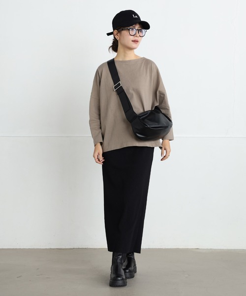 ALTROSE(アルトローズ)の「【500mlペットボトル可】2WAY ショルダー ボディバッグ フェイクレザー(ショルダーバッグ・レディース・ブラック/ブラウン・FREE)」の8枚目の写真