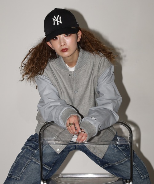 PRO CLUB (プロクラブ)の「PRO CLUB バーシティジャケット(スタジャン・メンズ・シルバー/ブラック・XL/L/M/3XL/2XL/S)」の21枚目の写真
