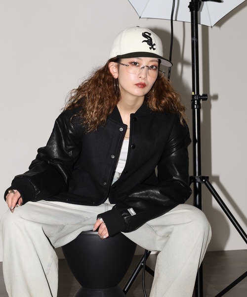 PRO CLUB (プロクラブ)の「PRO CLUB バーシティジャケット(スタジャン・メンズ・シルバー/ブラック・XL/L/M/3XL/2XL/S)」の14枚目の写真