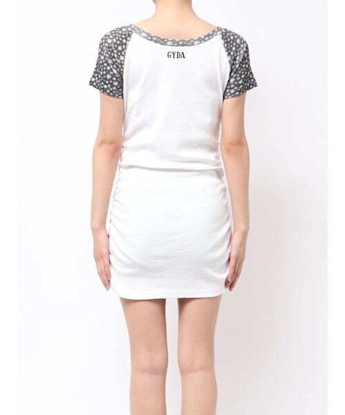 GYDA（ジェイダ）の「GYDA×ハローキティ レオパードワンピース（ワンピース・レディース・ベージュ/チャコールグレー/ピンク・FREE）」の18枚目の写真