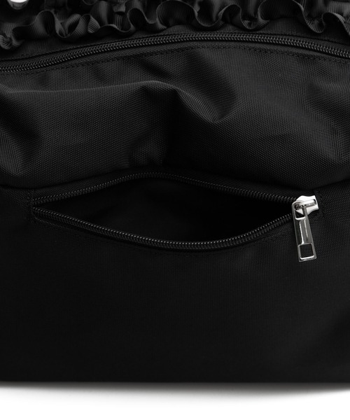 Whinny（ホワイニー）の「Whinny/【2026春新作♪】リボンプリンセスの脱ニートバッグ（ショルダーバッグ・レディース・ホワイト/ブラック・FREE）」の16枚目の写真