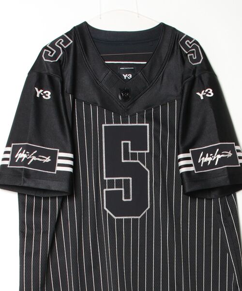 Y-3（ワイスリー）の「Y-3 ELITE 5 A FOOTBALL SHORT SLEEVE TEE（Tシャツ/カットソー・メンズ・ブラック・XX-SMALL/X-LARGE/LARGE/MEDIUM/SMALL/X-SMALL）」の11枚目の写真