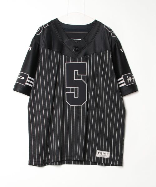 Y-3（ワイスリー）の「Y-3 ELITE 5 A FOOTBALL SHORT SLEEVE TEE（Tシャツ/カットソー・メンズ・ブラック・XX-SMALL/X-LARGE/LARGE/MEDIUM/SMALL/X-SMALL）」の9枚目の写真