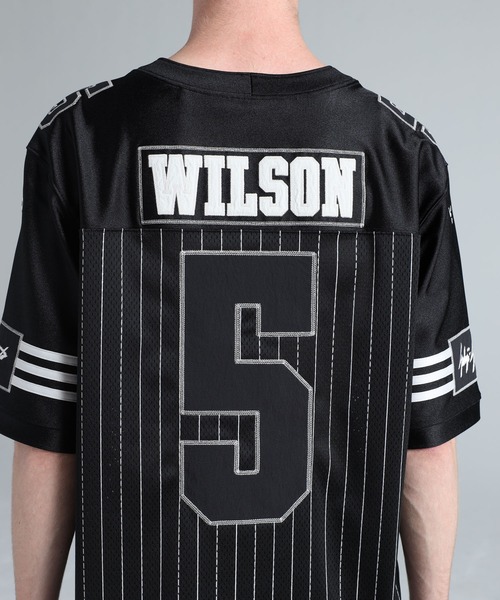 Y-3（ワイスリー）の「Y-3 ELITE 5 A FOOTBALL SHORT SLEEVE TEE（Tシャツ/カットソー・メンズ・ブラック・XX-SMALL/X-LARGE/LARGE/MEDIUM/SMALL/X-SMALL）」の7枚目の写真