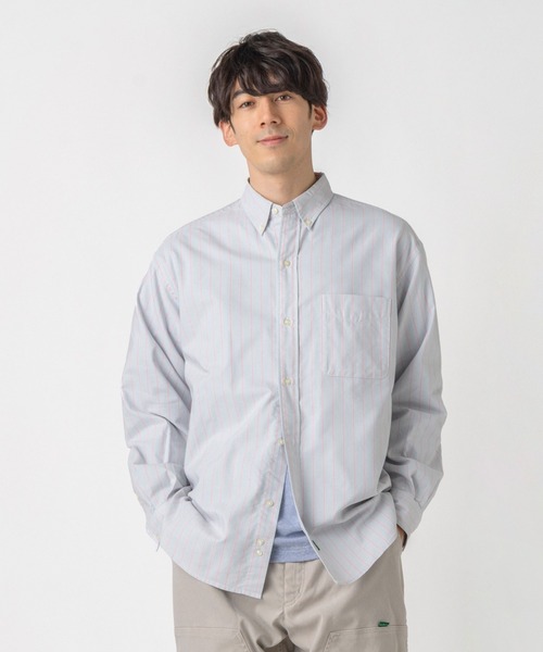 L.L.Bean(エルエルビーン)の「【JAPAN EDITION】オロノ・ロングスリーブ・シャツ(シャツ/ブラウス・メンズ・イエロー系その他/グレー系その他/グリーン系その他・LARGE/MEDIUM/SMALL)」の1枚目の写真