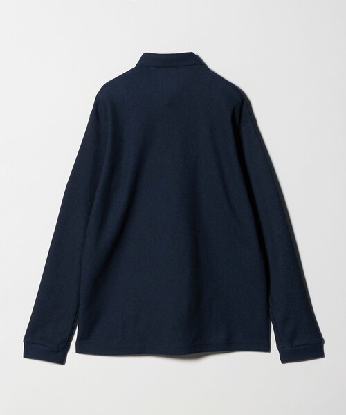 green label relaxing（グリーンレーベルリラクシング）の「メランジ カノコ ニュー ボタンダウン 長袖 ポロシャツ（ポロシャツ・メンズ・ネイビー/ダークグレー・M/L/XL/S）」の21枚目の写真