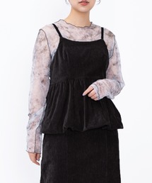 PUNYUS | ベロアバルーンキャミチュニック(チュニック)