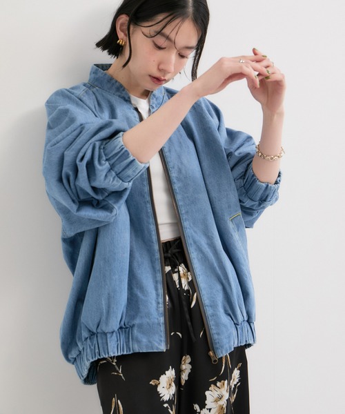 フルジップブルゾンLoren様 Frostage leather jacket / brn | UNMAPPED