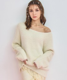 ANAP | 2wayクロス シャギー ニット(ニット/セーター)