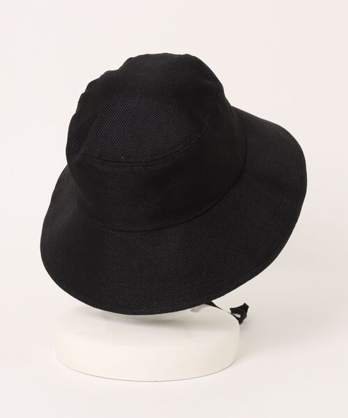 CONVERSE（コンバース）の「CONVERSE/コンバース　CNW STRAW LIKE HAT（ハット・レディース・ベージュ/ブラック・57cm）」の8枚目の写真