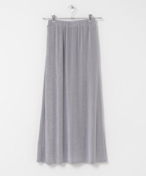KBF（ケイビーエフ）の「シャイニーイージースカート（スカート・レディース・グレー/ブラウン/ブラック・ONE）」の6枚目の写真