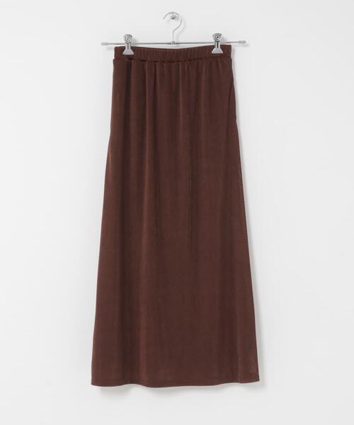KBF（ケイビーエフ）の「シャイニーイージースカート（スカート・レディース・グレー/ブラウン/ブラック・ONE）」の14枚目の写真