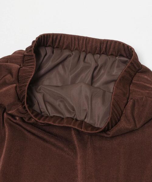 KBF（ケイビーエフ）の「シャイニーイージースカート（スカート・レディース・グレー/ブラウン/ブラック・ONE）」の15枚目の写真