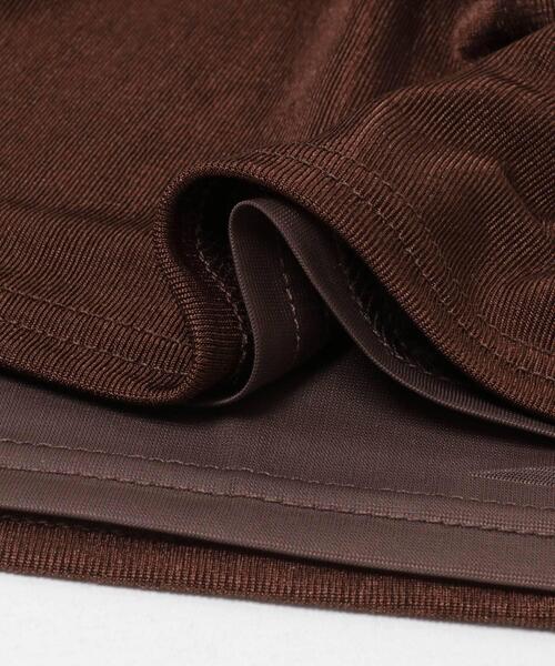 KBF（ケイビーエフ）の「シャイニーイージースカート（スカート・レディース・グレー/ブラウン/ブラック・ONE）」の18枚目の写真