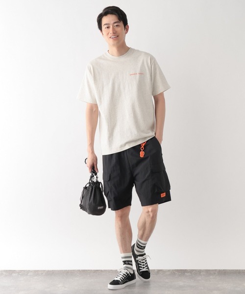 UNIVERSAL OVERALL(ユニバーサルオーバーオール)の「UNIVERSAL OVERALL/Windy Jr. Tシャツ/一部店舗限定/635125(Tシャツ/カットソー・メンズ・その他/ホワイト/ミント・LARGE/X-LARGE/MEDIUM)」の4枚目の写真