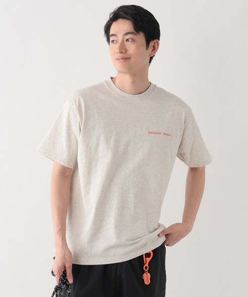 UNIVERSAL OVERALL(ユニバーサルオーバーオール)の「UNIVERSAL OVERALL/Windy Jr. Tシャツ/一部店舗限定/635125(Tシャツ/カットソー・メンズ・その他/ホワイト/ミント・LARGE/X-LARGE/MEDIUM)」の8枚目の写真