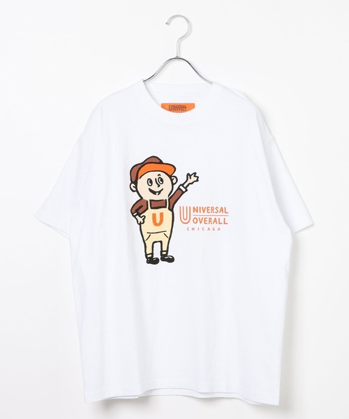 UNIVERSAL OVERALL(ユニバーサルオーバーオール)の「UNIVERSAL OVERALL/Windy Jr. Tシャツ/一部店舗限定/635125(Tシャツ/カットソー・メンズ・その他/ホワイト/ミント・LARGE/X-LARGE/MEDIUM)」の20枚目の写真