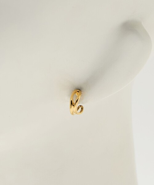 PHILIPPE AUDIBERT(フィリップ オーディベール)の「<PHILIPPE AUDIBERT>TADEO ピアス GD(ピアス(両耳用)・レディース・ゴールド・FREE)」の5枚目の写真