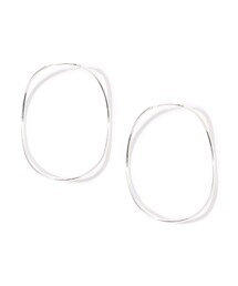 BAR JEWELLERY（バージュエリー）の「BAR Jewellery CONTOUR シルバーピアス（ピアス（両耳用））」