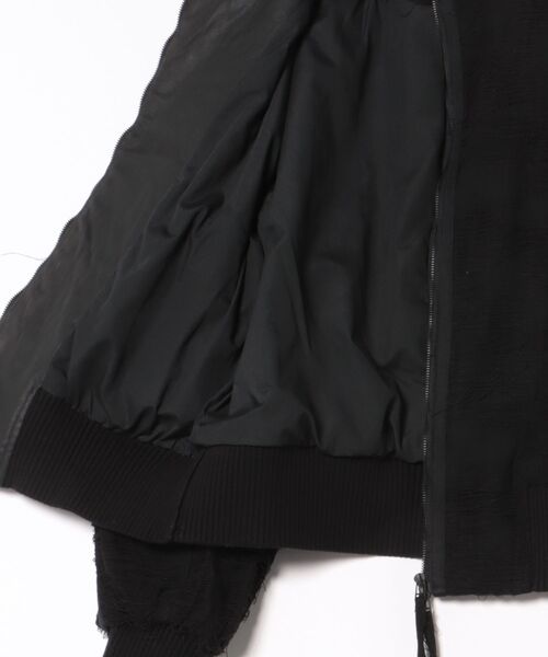 Troubled Waters(トラブルウォーター)の「MUMMY BOMBER JACKET(その他アウター・メンズ・ブラック・MEDIUM/LARGE)」の7枚目の写真