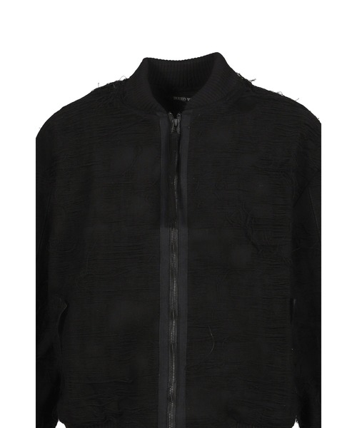 Troubled Waters(トラブルウォーター)の「MUMMY BOMBER JACKET(その他アウター・メンズ・ブラック・MEDIUM/LARGE)」の4枚目の写真