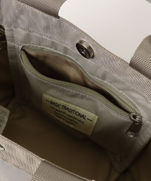 A by MAGASIN DE MODE(エーバイマガジンデモード)の「【A by MAGASIN DE MODE】e.e.p.撥水防汚 ミニョントート SNBD(トートバッグ・レディース・ベージュ/ブラック/カーキ/チャコールグレー・FREE)」の13枚目の写真