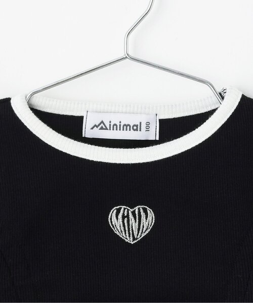 minimal（ミニマル）の「【吸水速乾】テレコドロスト長袖Tシャツ（Tシャツ/カットソー・キッズ・ブラック/ホワイト/ラベンダー・120cm/110cm/100cm/140cm/130cm）」の5枚目の写真