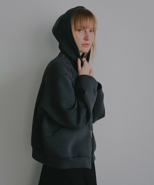 LOGO ROUND HOODIE（パーカー）｜MANOF（マノフ）のファッション通販