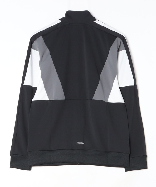 adidas（アディダス）の「アディダス adidas W TEAM トラックトップ（ジャージ・レディース・ブラック/ネイビー・S/M/L/XL）」の4枚目の写真