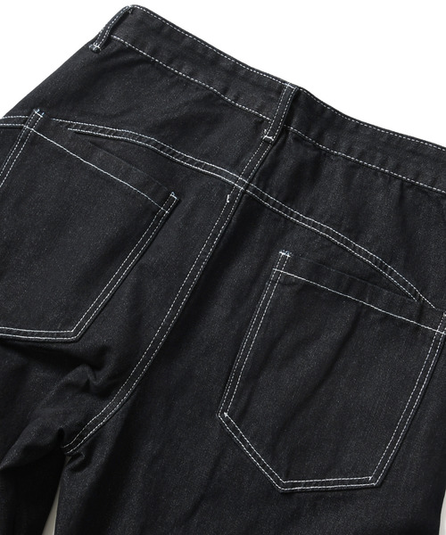 neos（ネオス）の「【neos】ファイヤーマンフック バルーンデニム メンズ リジット カーブ ワイド バレルパンツ（デニムパンツ・メンズ・ワンウォッシュ・LARGE/MEDIUM/X-LARGE）」の12枚目の写真