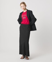 ATTISESSION（アティセッション）の「＜ATTISESSION＞エスカルゴ スカート ブラック（スカート）」