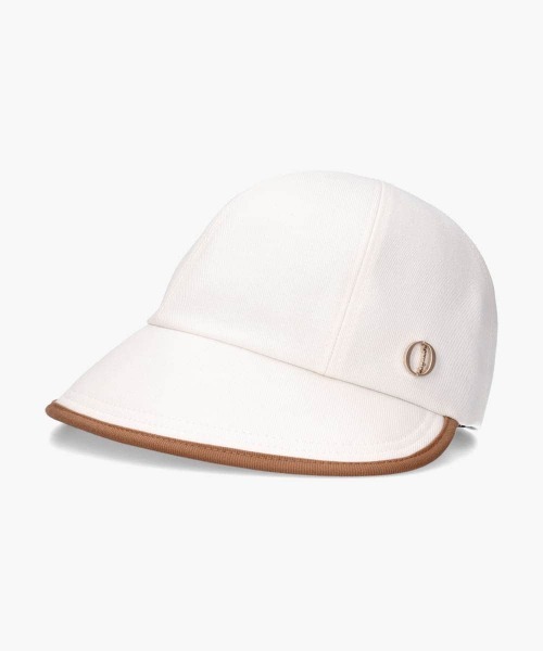 Chapeau d' O(シャポードオー)の「Chapeau d' O Cotton Sarge Wide Cap / シャポードオー(キャップ・レディース・ネイビー/ホワイト・FREE)」の17枚目の写真