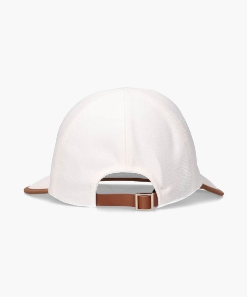 Chapeau d' O(シャポードオー)の「Chapeau d' O Cotton Sarge Wide Cap / シャポードオー(キャップ・レディース・ネイビー/ホワイト・FREE)」の18枚目の写真