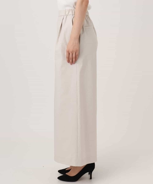 MK MICHEL KLEIN（エムケーミッシェルクラン）の「[撥水/洗える]ストレッチツイル プルオンワイドパンツ（その他パンツ・レディース・ブラウン/ベージュ・38/36）」の12枚目の写真