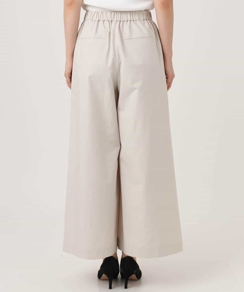 MK MICHEL KLEIN（エムケーミッシェルクラン）の「[撥水/洗える]ストレッチツイル プルオンワイドパンツ（その他パンツ・レディース・ブラウン/ベージュ・38/36）」の11枚目の写真
