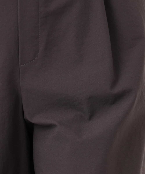 MK MICHEL KLEIN（エムケーミッシェルクラン）の「[撥水/洗える]ストレッチツイル プルオンワイドパンツ（その他パンツ・レディース・ブラウン/ベージュ・38/36）」の4枚目の写真