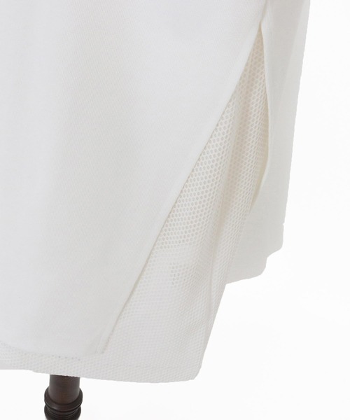 CAMBIO(カンビオ)の「mlt5590- メッシュレイヤードカットソー(Tシャツ/カットソー・メンズ・ホワイト/ブラック/ブルー・M/L/XL)」の20枚目の写真