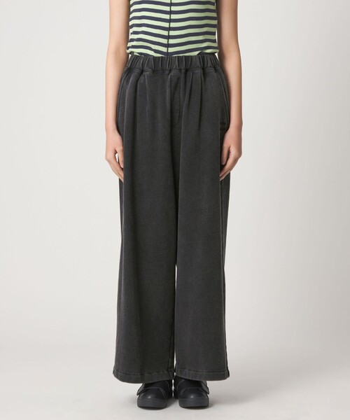 CITEN（シテン）の「＜CITEN＞ヴィンテージライクスウェットロゴパンツ（スウェットパンツ・レディース・ブラック/ライトブルー・S/M）」の14枚目の写真