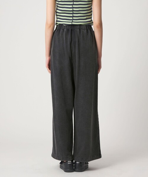 CITEN（シテン）の「＜CITEN＞ヴィンテージライクスウェットロゴパンツ（スウェットパンツ・レディース・ブラック/ライトブルー・S/M）」の16枚目の写真