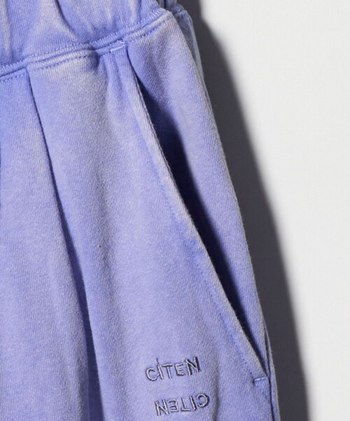 CITEN（シテン）の「＜CITEN＞ヴィンテージライクスウェットロゴパンツ（スウェットパンツ・レディース・ブラック/ライトブルー・S/M）」の20枚目の写真