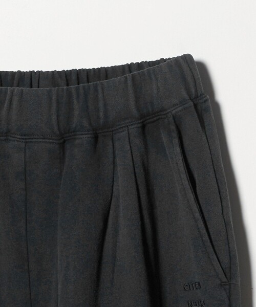 CITEN（シテン）の「＜CITEN＞ヴィンテージライクスウェットロゴパンツ（スウェットパンツ・レディース・ブラック/ライトブルー・S/M）」の4枚目の写真