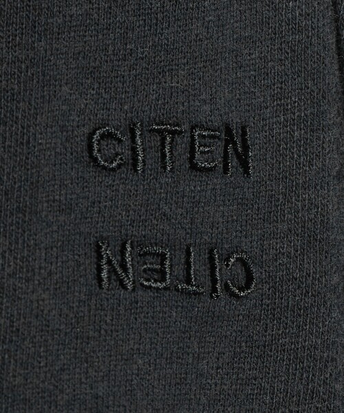 CITEN（シテン）の「＜CITEN＞ヴィンテージライクスウェットロゴパンツ（スウェットパンツ・レディース・ブラック/ライトブルー・S/M）」の6枚目の写真