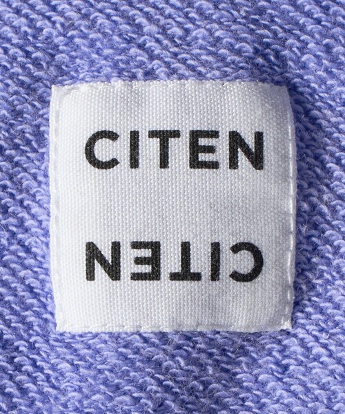 CITEN（シテン）の「＜CITEN＞ヴィンテージライクスウェットロゴパンツ（スウェットパンツ・レディース・ブラック/ライトブルー・S/M）」の8枚目の写真