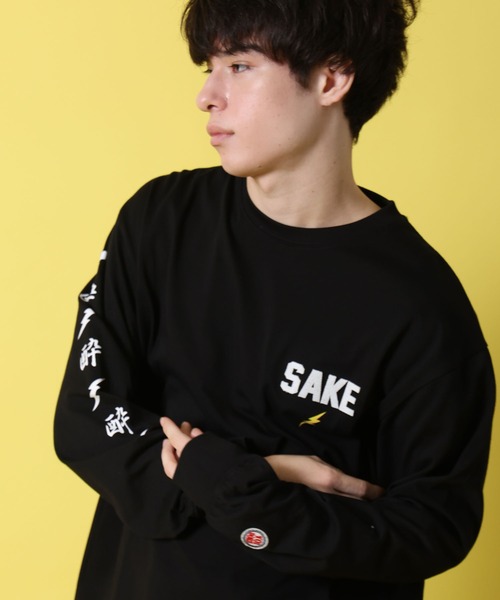 JACKROSE（ジャックローズ）の「YOIDORE KAMINARISAMA ﾛﾝ TEE（Tシャツ/カットソー・メンズ・ブラック/ホワイト・M/XL/L）」の18枚目の写真
