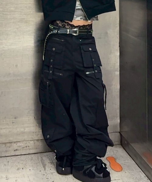 Never mind the XU(ネバーマインドザエックスユー)の「【Never mind the XU】studs belt / 【ネバーマインド ザ エックスユー】スタッズベルト(ベルト・メンズ・ブラック/アイボリー・ONE SIZE)」の13枚目の写真