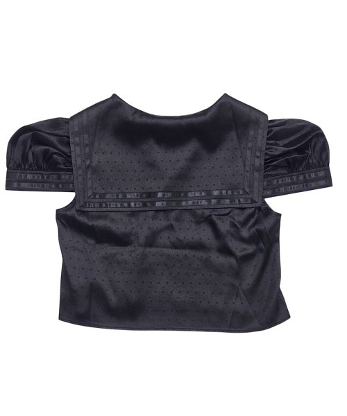 lilLilly（リルリリー）の「サテンドットセーラーブラウス（シャツ/ブラウス・レディース・ブラック/ホワイト/ブルー・FREE）」の19枚目の写真