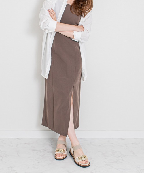 Bridget Birkin（ブリジットバーキン）の「【Bridget Birkin】キラキラチェーンアクセントサンダル(562124)（サンダル・レディース・ブラック/アイボリー/シルバー・M/L/S）」の12枚目の写真