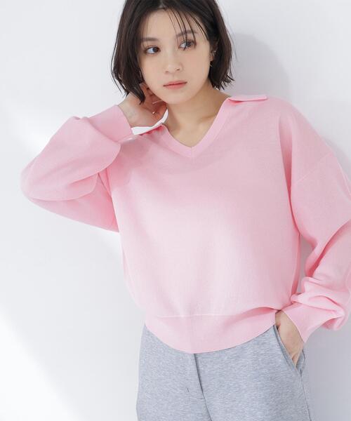 セール】◇スキッパーフォルムニット（ニット/セーター）｜NATURAL
