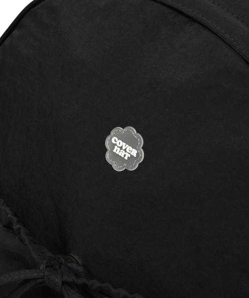 COVERNAT(カバーナット)の「WOMEN CLOVER HEART SHIRRING NYLON BACKPACK(バックパック/リュック・レディース・ブラック/ブルー/ベージュ/ピンク・FREE)」の7枚目の写真