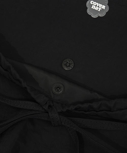 COVERNAT(カバーナット)の「WOMEN CLOVER HEART SHIRRING NYLON BACKPACK(バックパック/リュック・レディース・ブラック/ブルー/ベージュ/ピンク・FREE)」の9枚目の写真